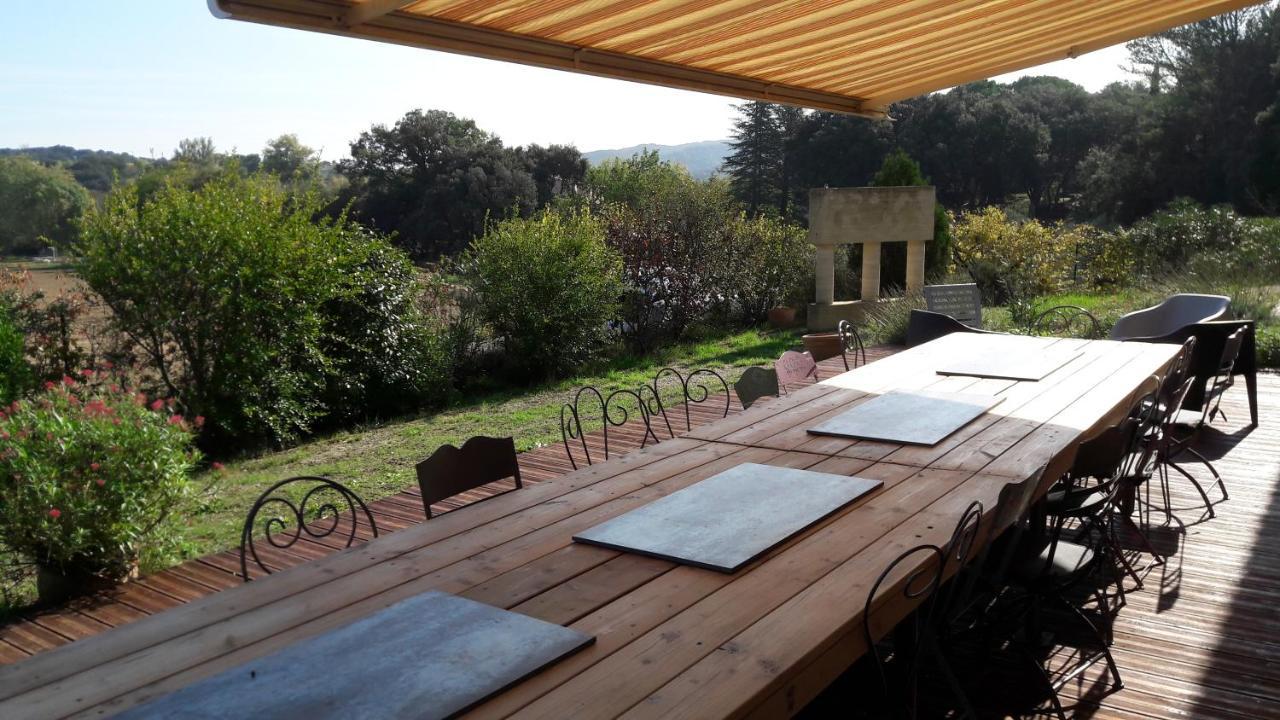 Villa La Charmeuse Fleurie Collias Екстер'єр фото